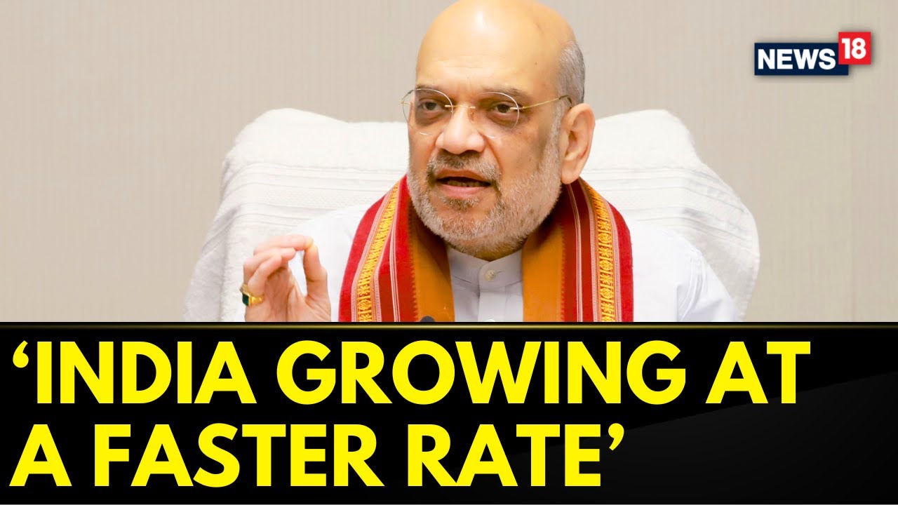 Amit Shah Latest News | Home Minister Amit Shah Hails India's Growth Projections | English News