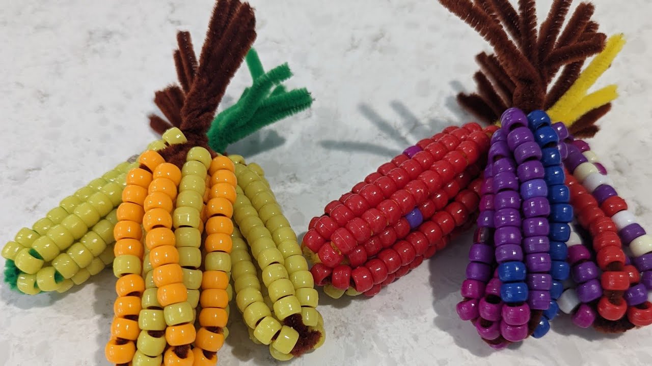 Thanksgiving Art Project 🌽 Corn Cob Craft