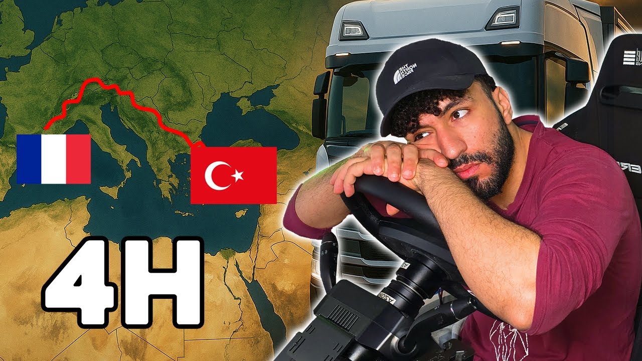 FRANCE ➜ TURQUIE | Mon PLUS LONG trajet sur ETS2 : 2900 KM 🚛