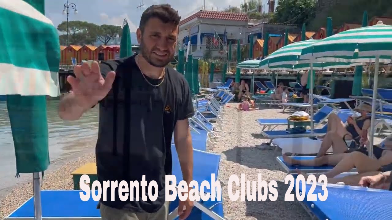 Discover The Best Beach Clubs In Sorrento, Italy - 2024 Edition! #travel #italy #travel#sorrento