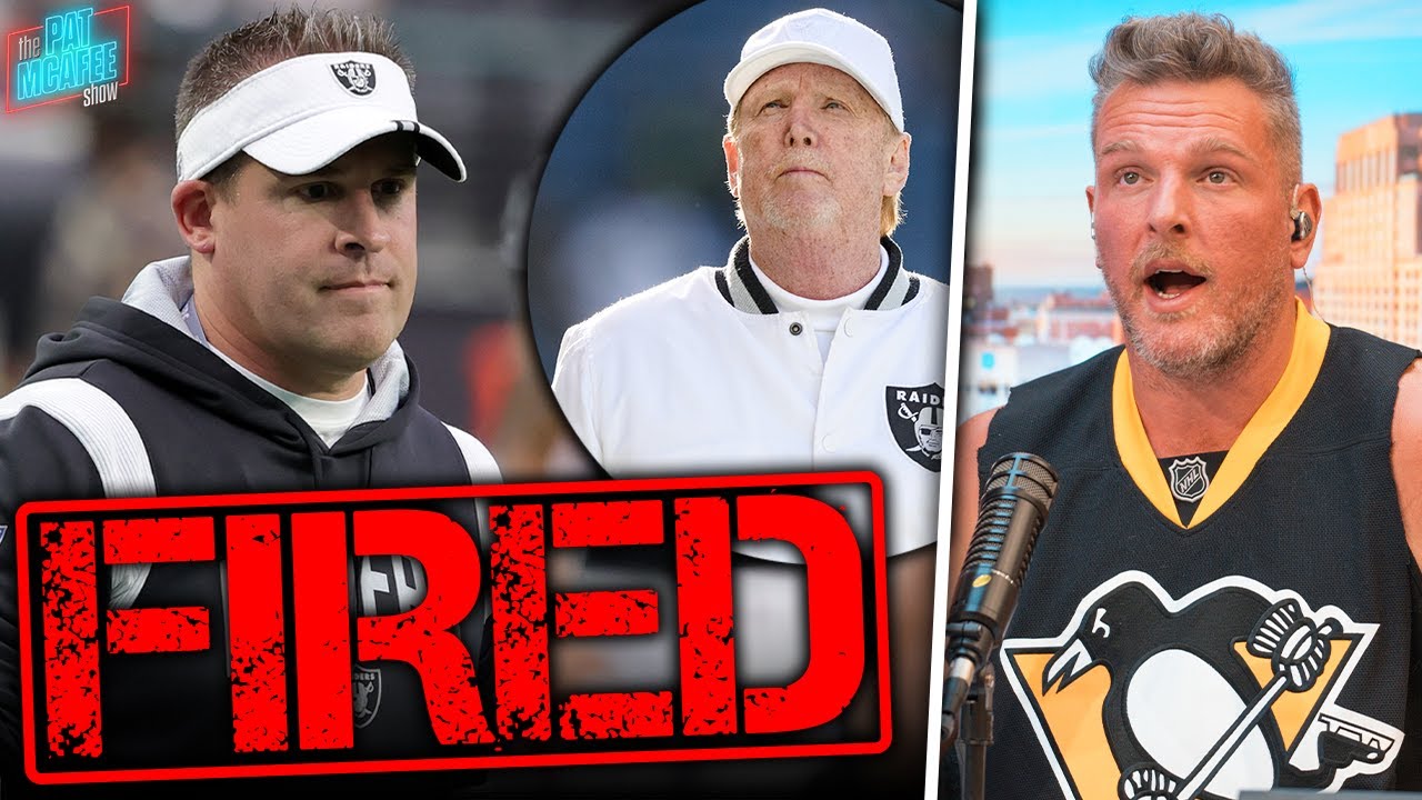 Raiders Fire McDaniels 1.5 Years Into 6 Year Contract, Still Paying Fired Gruden | Pat McAfee Reacts