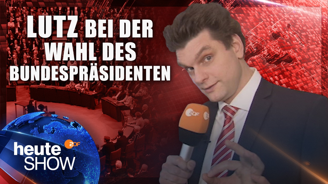 Lutz van der Horst bei der Wahl Steinmeiers zum Bundespräsidenten | heute-show vom 17.02.2017