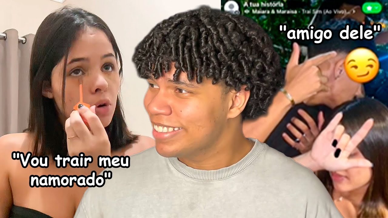 Ela anunciou que ia trair o namorado no TIKTOK