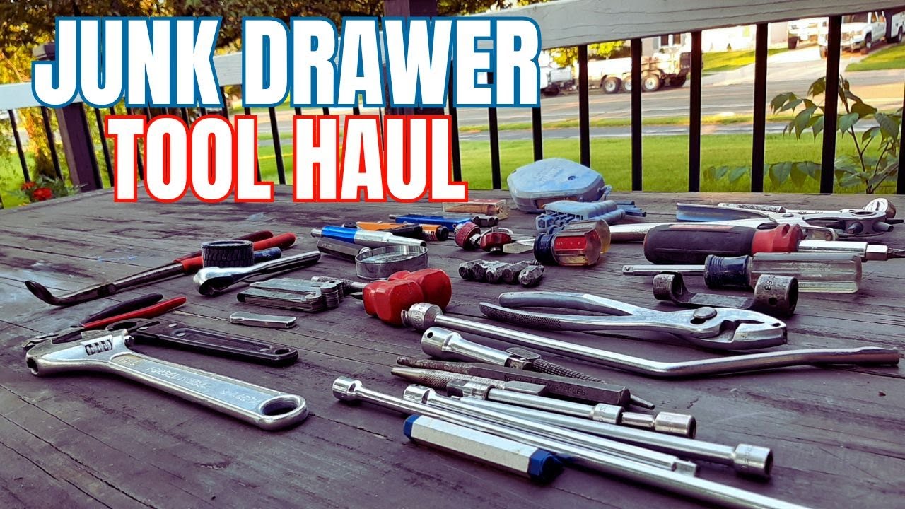Junk Drawer Auction Tool Haul Reveal!