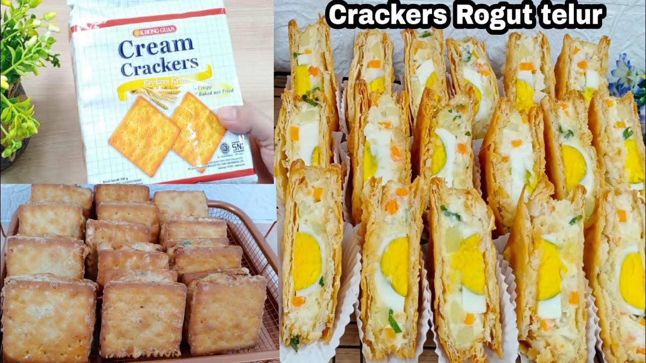 DULU SERING BIKIN GABIN CRACKERS RAGOUT‼️UNTUK ISIAN SNACK BOX ‼️ENAK,GURIH BANGET