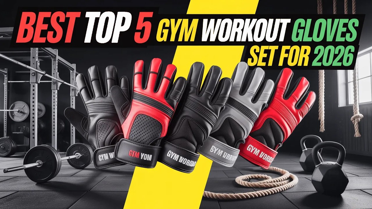 Best Top 5 Gym Workout Gloves Set For 2026  | Weightlifting & CrossFit Essentials