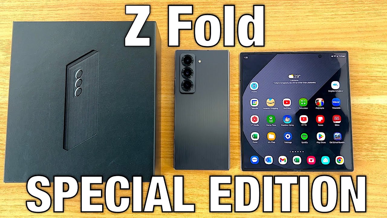 Samsung Galaxy Z Fold Special Edition (Z Fold 7) Unboxing & First Impressions!