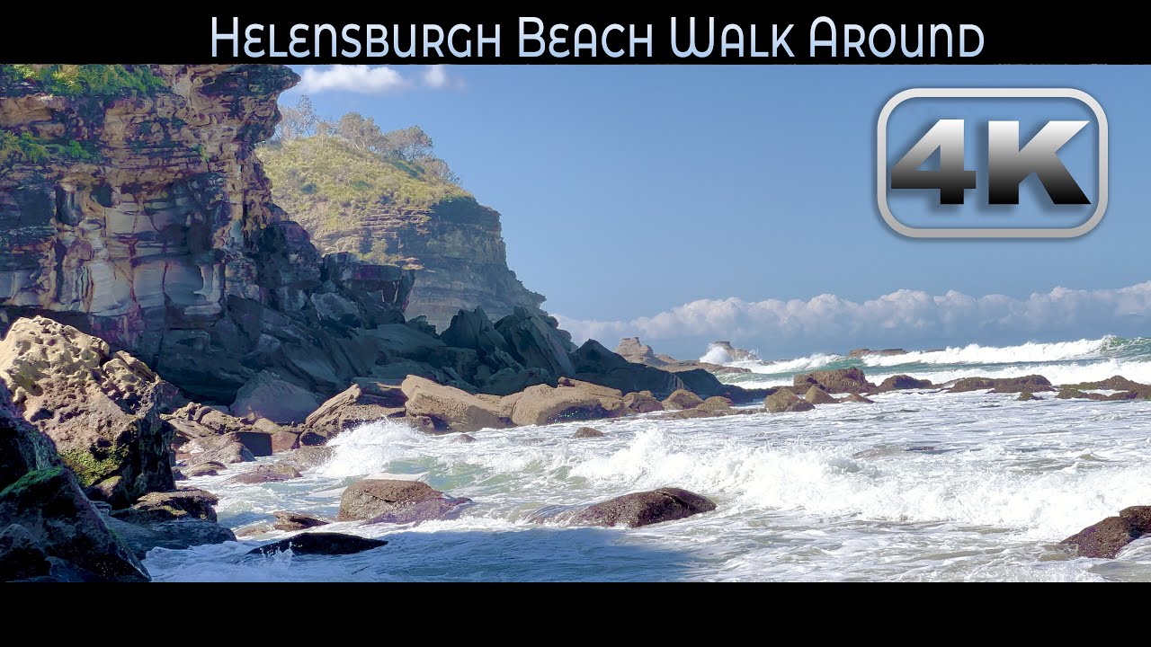 Helensburgh Beach Walk Around 4K | Helensburgh Walk Sydney