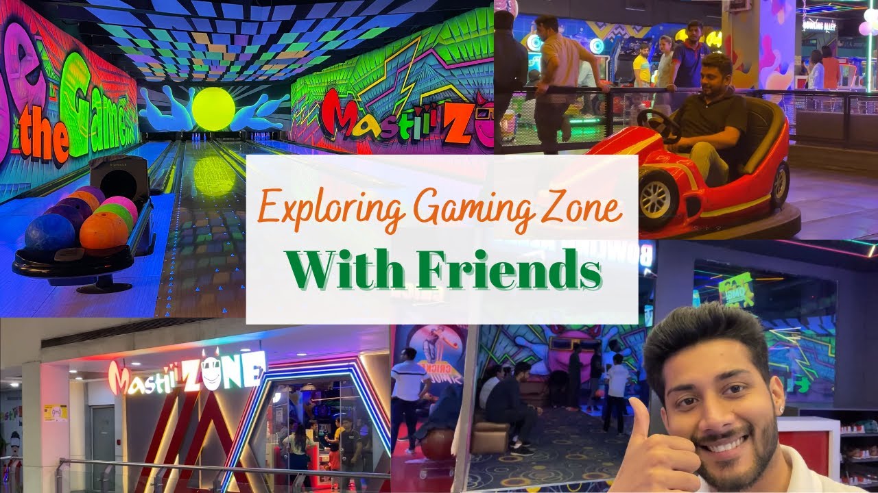 Exploring Gaming Zone With Friends | Shipra mall | Indirapuram | Vlog 4