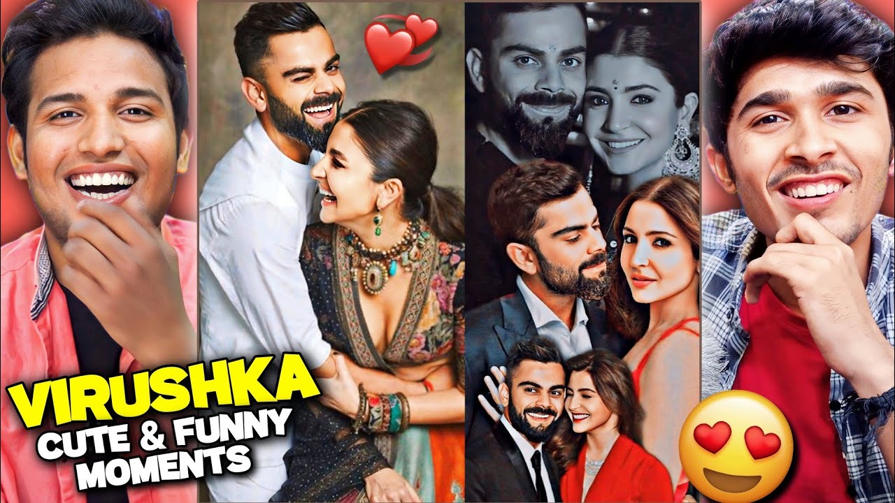#VIRUSHKA - VIRAT KOHLI AND ANUSHAKA SHARMA CUTEST MOMENTS & EDITS PART 3 REACTION 😂❤️ | V2FUNREACTS