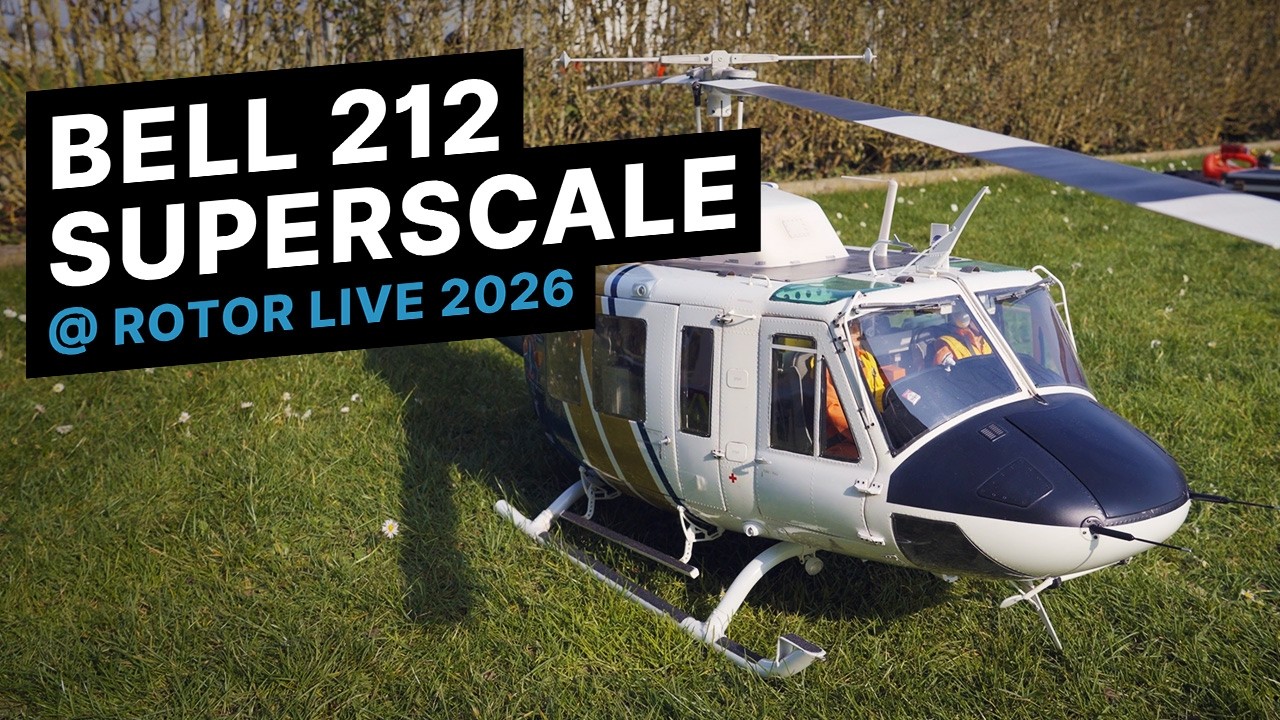ROTOR Live 2026 // Scale // Bell 212 – Angel Rescue Service