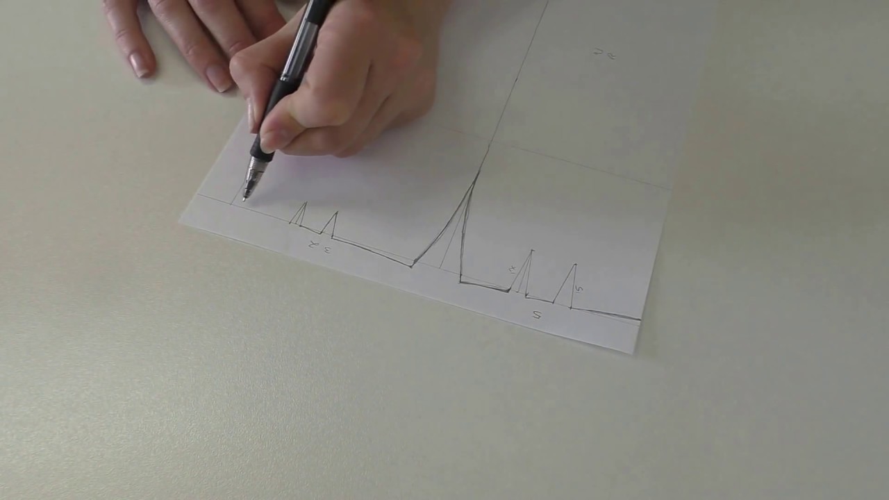 שיעור 1: הכנת גזרה לחצאית בסיס ישרה