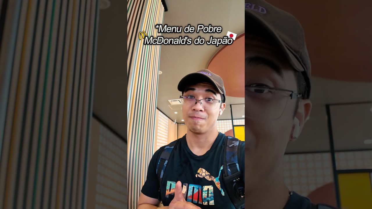 Como um Pobre come BEM no McDonald's do Jap&atilde;o 🍔🇯🇵