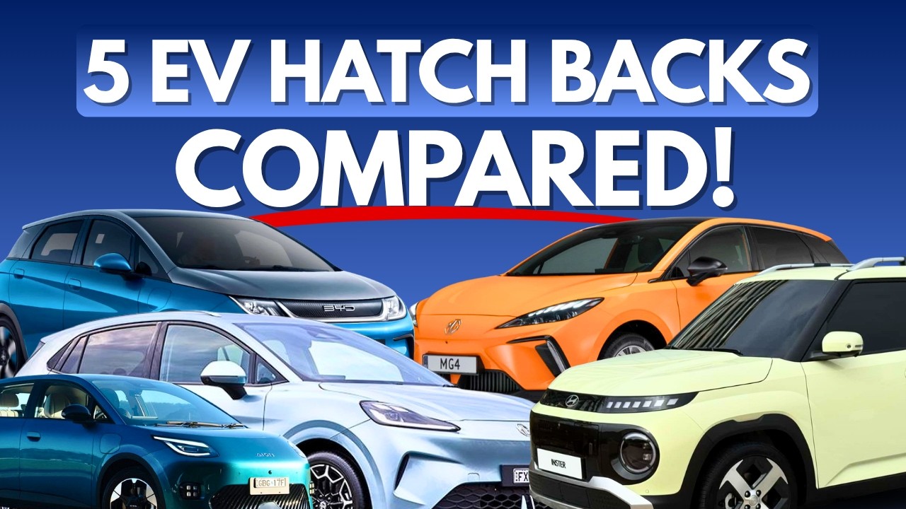 MG4 Urban VS BYD Dolphin VS Aion UT VS Hyundai Inster VS MG4 RWD