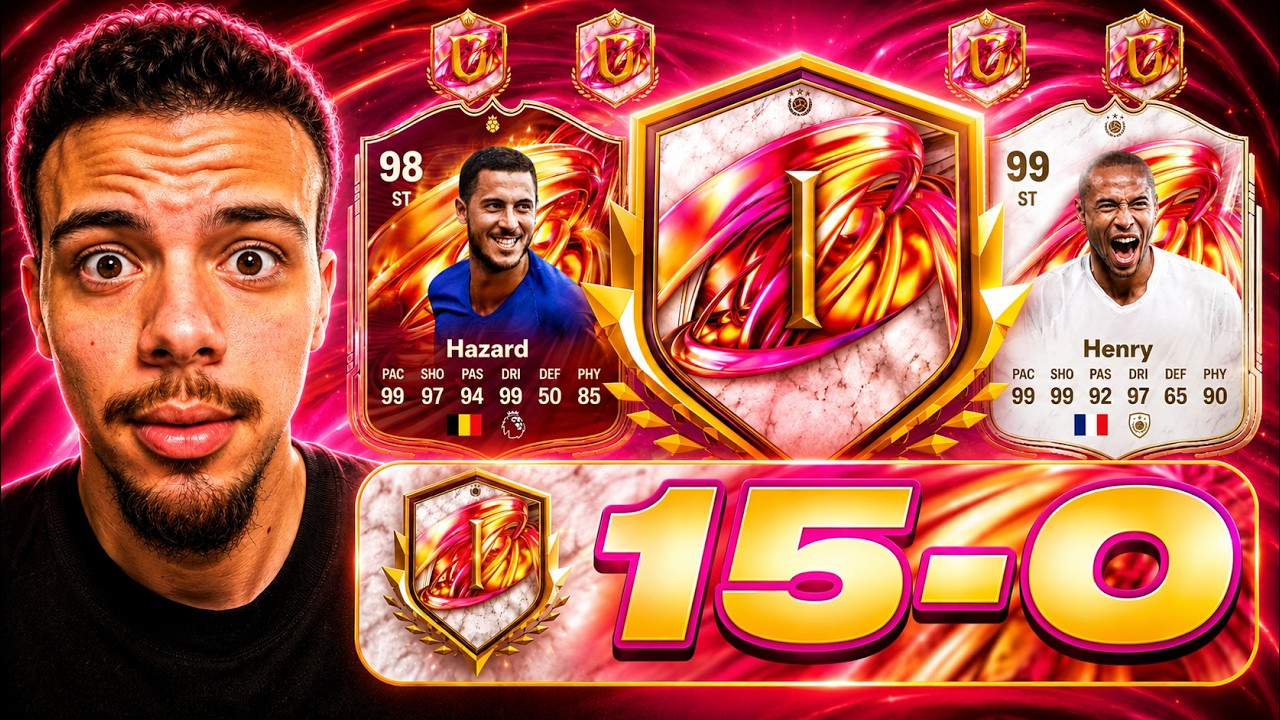 Мои 99 игроков из FUTTIES, Анри и Азар, разгромили FUT Champions 🏆 FC26 Ultimate Team