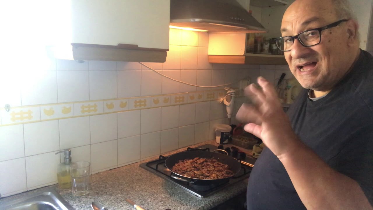 Cogumelos com arroz