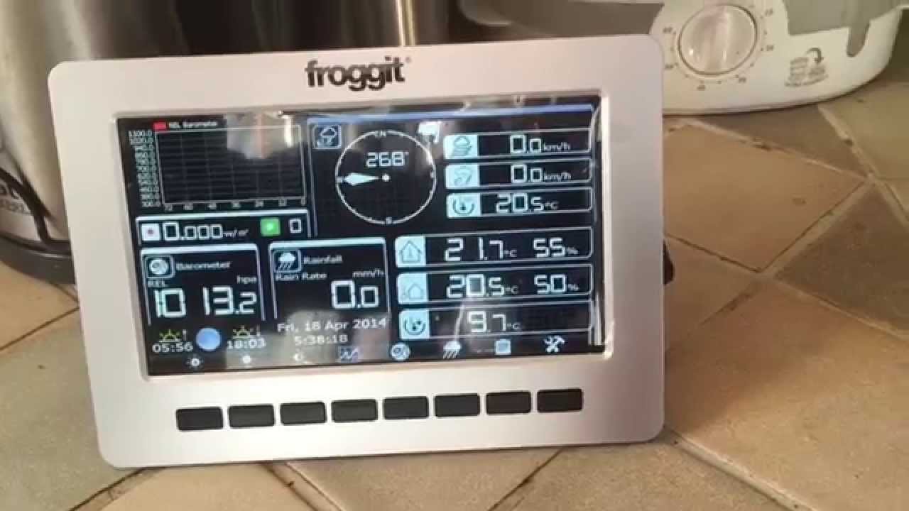 centrale météo HP1000  wifi solar ou WS1001