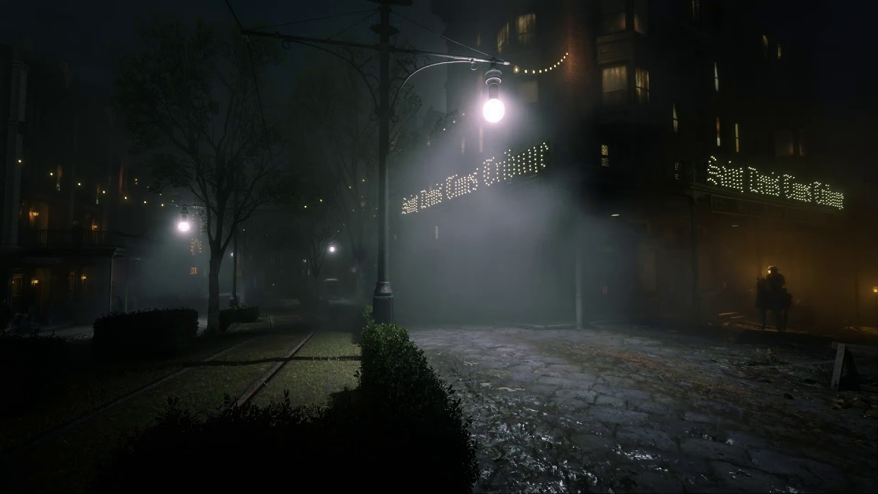 Red Dead Redemption 2│ASMR/Sleep Aid│Saint Denis│City Sounds
