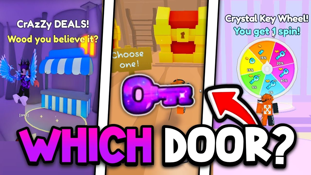 🤩🤔 This is the BEST Door to Unlock using Secret Key In Pet Simulator 99 New Update!!!