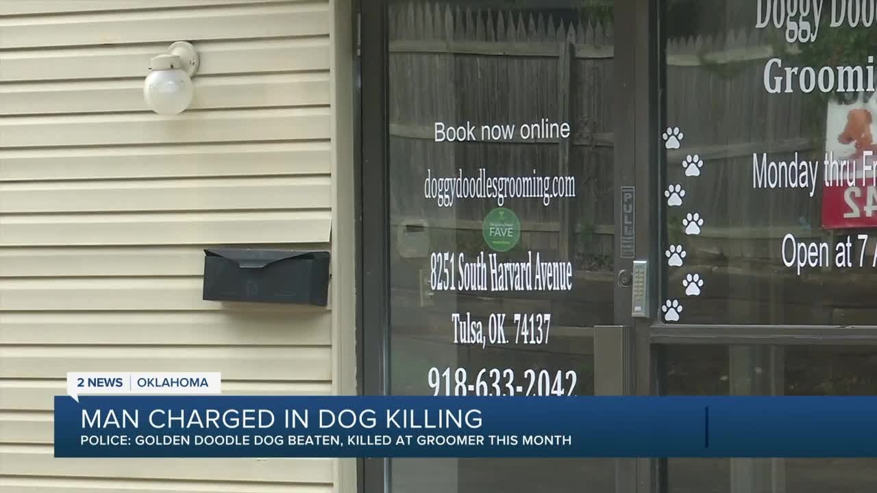 Dog groomer arrested for alleged violent killing of golden doodle
