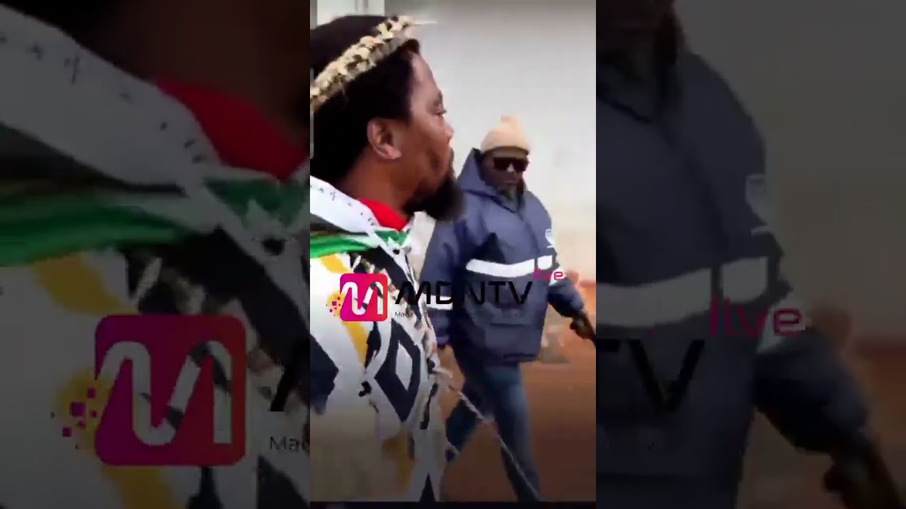 PHAKELUMTHAKATHI NDABANDABA STOPS ATTACK | ORGANISER INTERVENES DURING PROTEST
