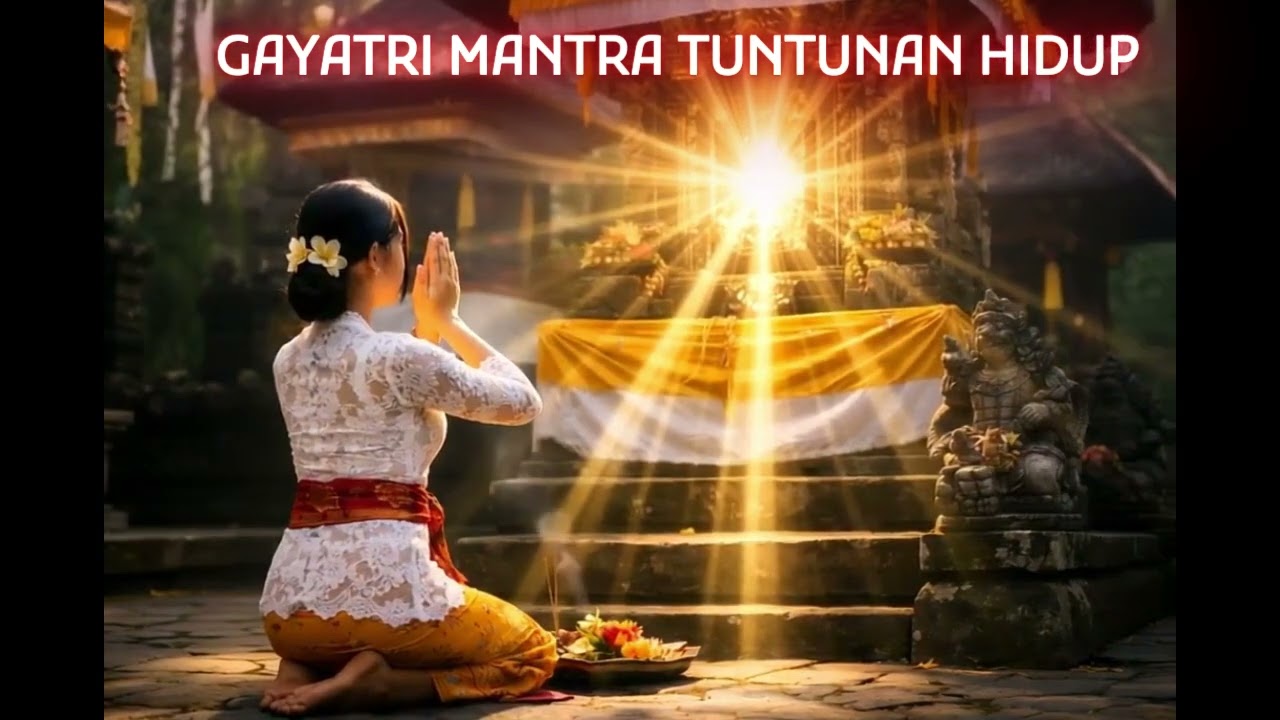 LAGU ROHANI AGAMA HINDU - GAYATRI MANTRA TUNTUNAN HIDUP