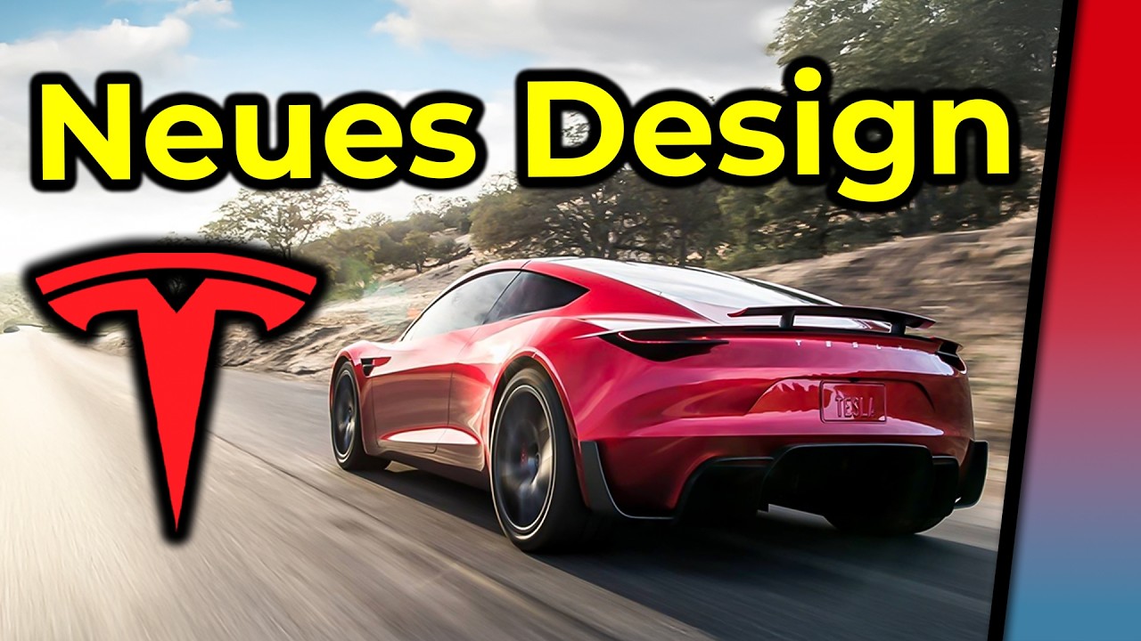 Seit Jahren angekündigt, immer wieder verschoben: Tesla Roadster bekommt neues Design