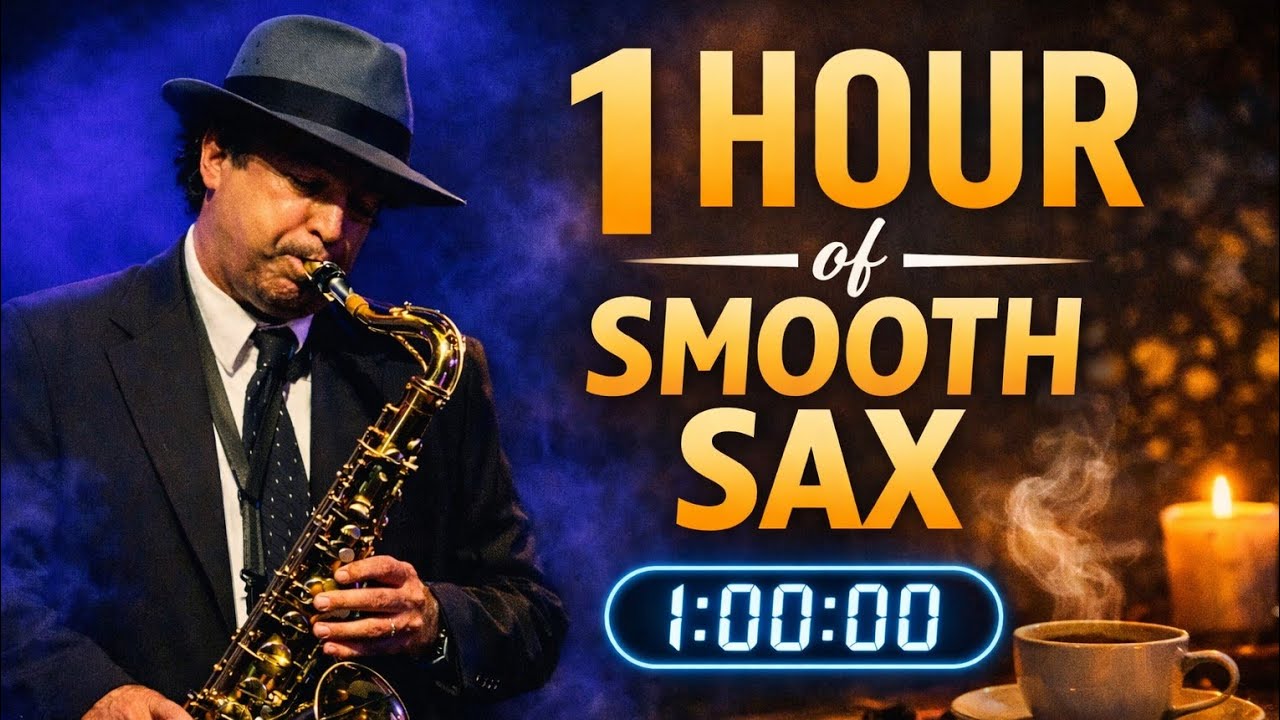 1 HOUR SMOOTH SAX  🎷 Relaxing Jazz Music