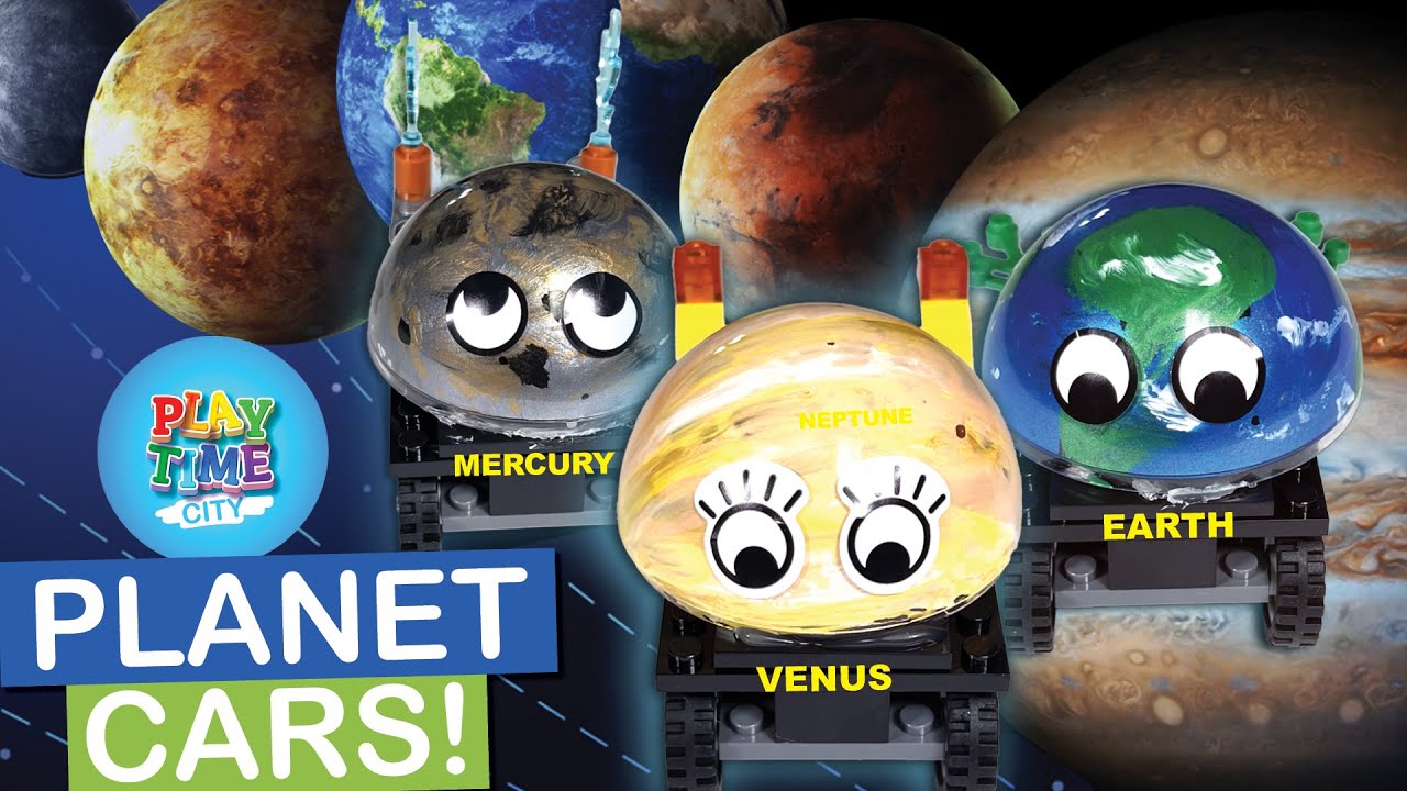 PLANETS ON WHEELS! Learn About the Rotating Speed of Planets
