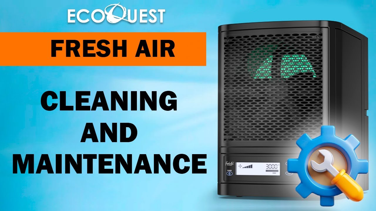 Fresh Air cleaning and maintenance (rear screen, ozone plate and RCI cell replacement instructions)