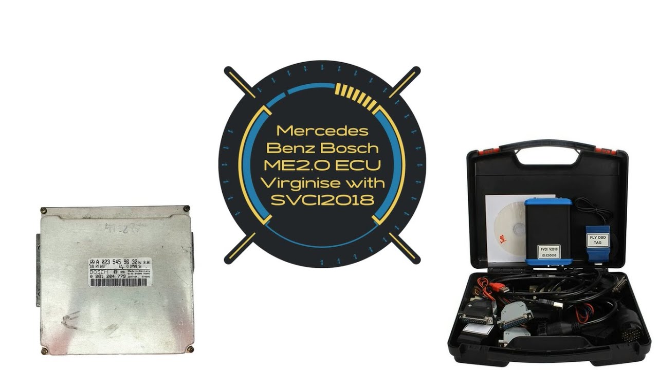 Подготовка блока Mercedes Benz Bosch ME2.0 