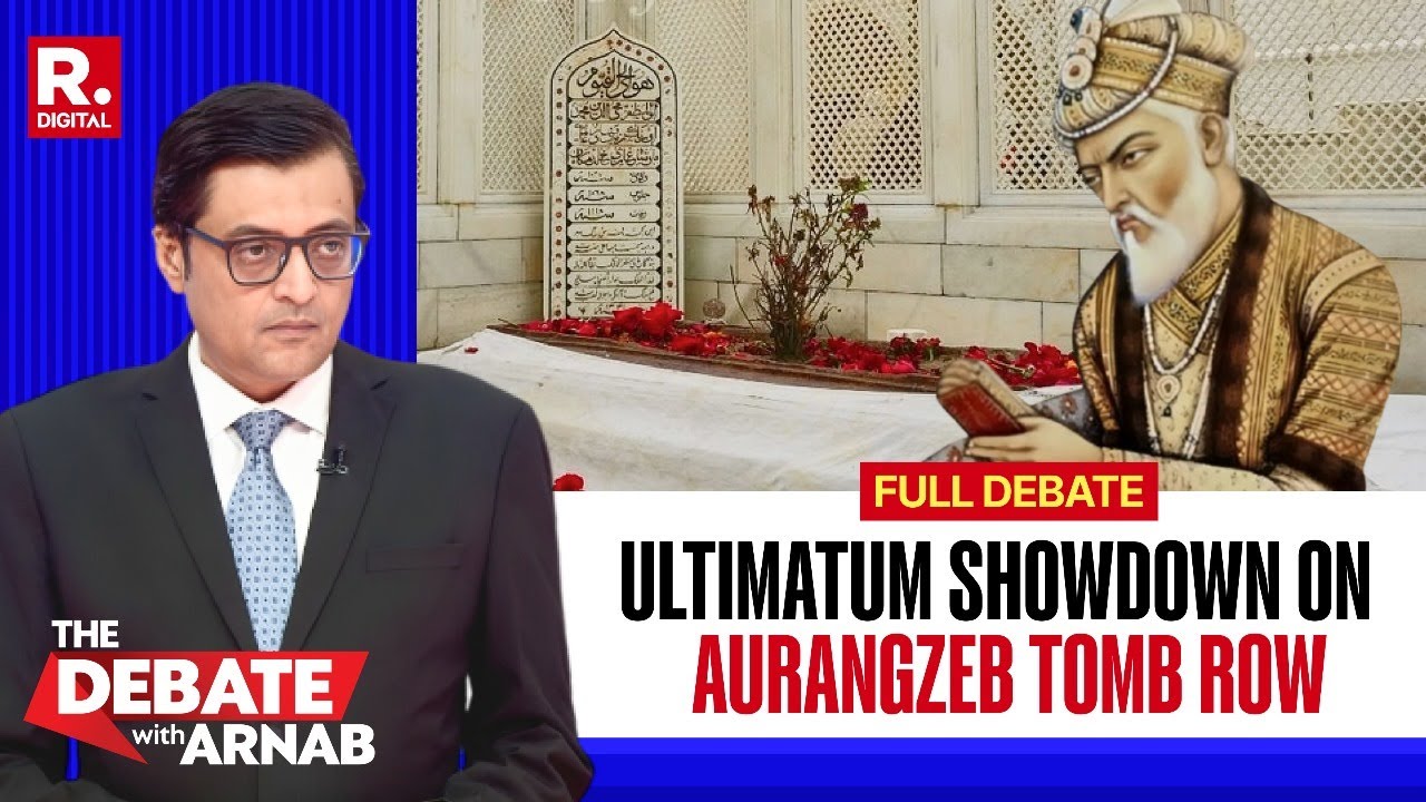 Debate With Arnab: Tensions Flare Over Aurangzeb Glorification In Maharashtra