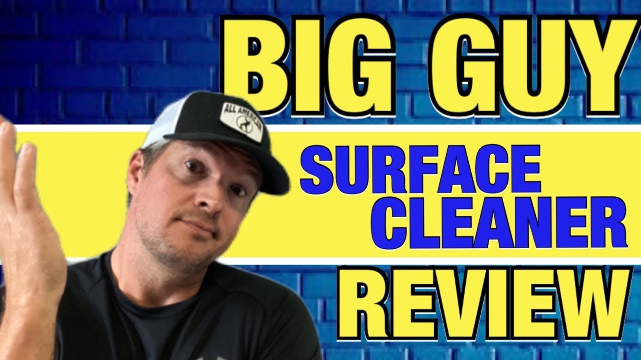 Whisper Wash Big Guy Surface Cleaner Review