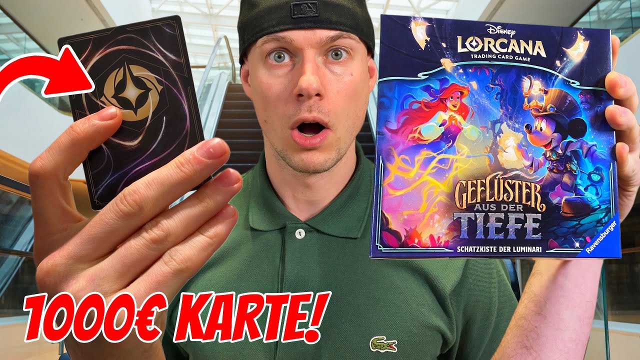 UNGLAUBLE Disney Lorcana Karte aus NEUEM Set 10 gezogen... 🤯 (Geflüster aus der Tiefe)