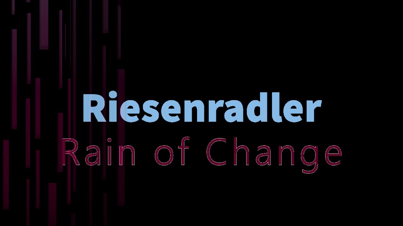 Riesenradler - Under The Nanorain - Rain of Change [Electronic 2020]