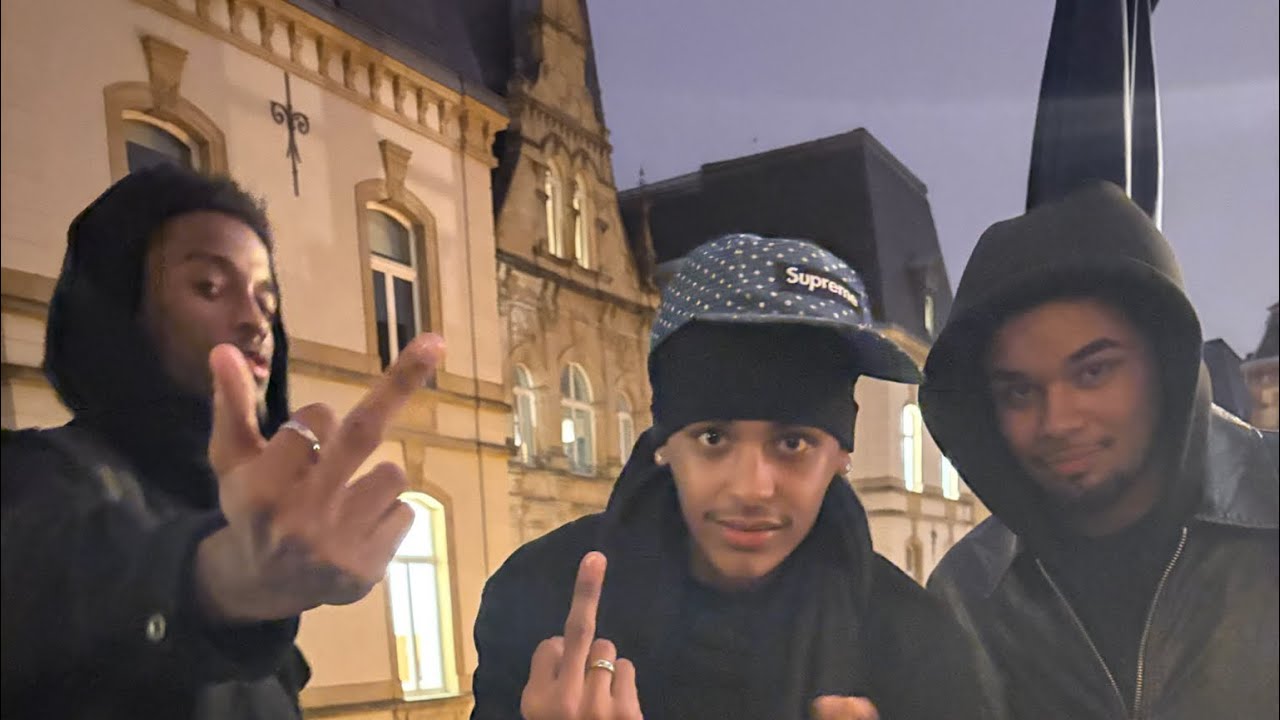 4 guys go to Luxembourg for a day. Vlog1
