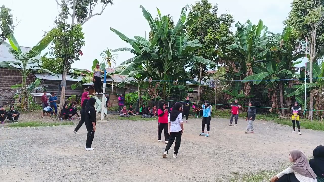 Pertandingan Voli Benteng Gawe VS Balabatu - set 2 