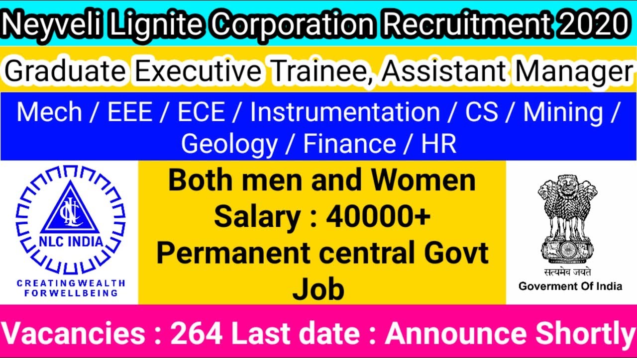 NLC Recruitment 2020 | Short notice