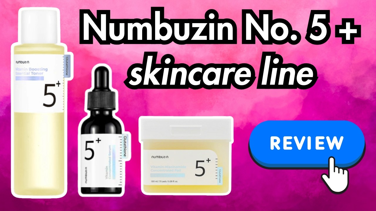 5️⃣➕ Numbuzin No.5 Skincare Review – The Secret to Fading Dark Spots Fast! Numbuzin No 5 Line Review