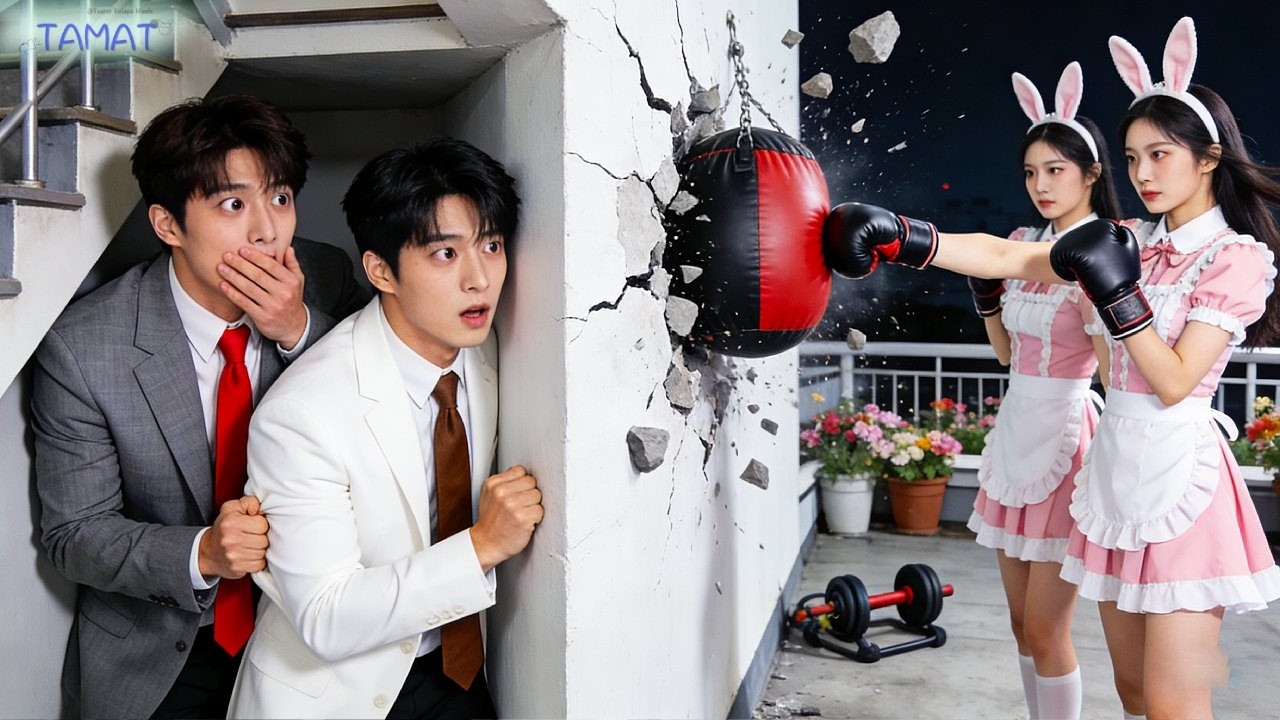 CEO kembar mengejek istri kembar merek “lemah”…Detik berikutnya samsak pecah oleh satu pukulan!