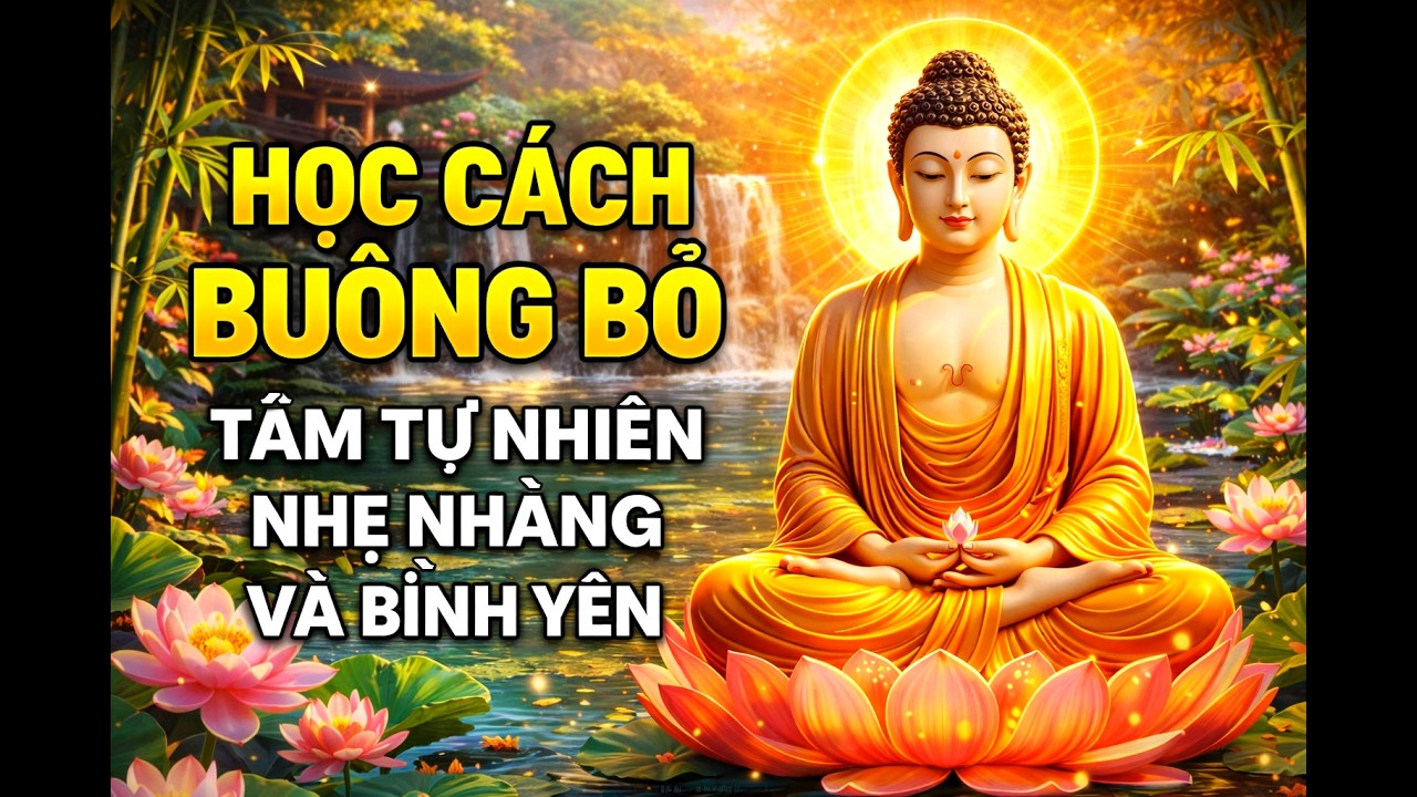 Học Cách Buông Bỏ | Tâm Tự Nhiên Nhẹ Nhàng Và Bình Yên,
