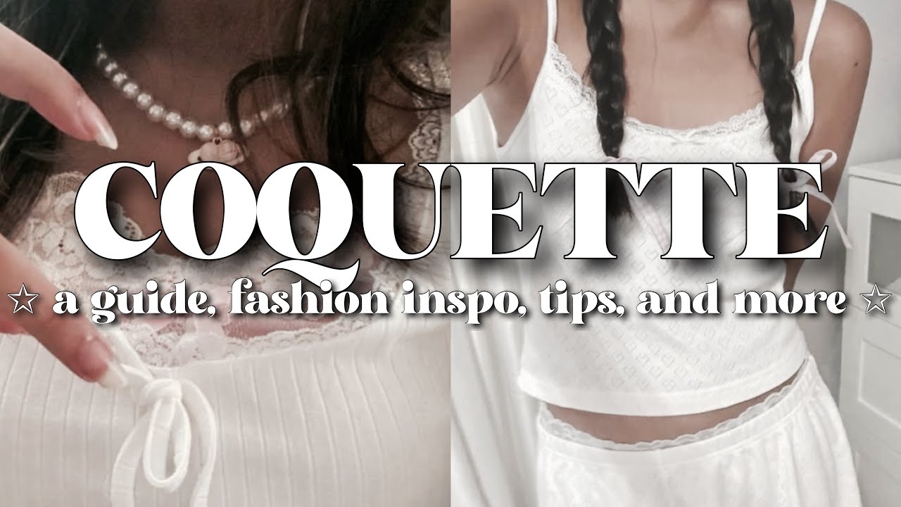 coquette aesthetic guide 🩰𓈒⋆⑅˚₊୨୧ #coquette