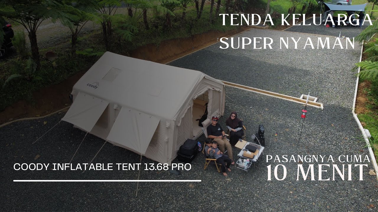 Camping Keluarga di Elmande | Coody 13.68 Pro | Tenda Keluarga Super Nyaman