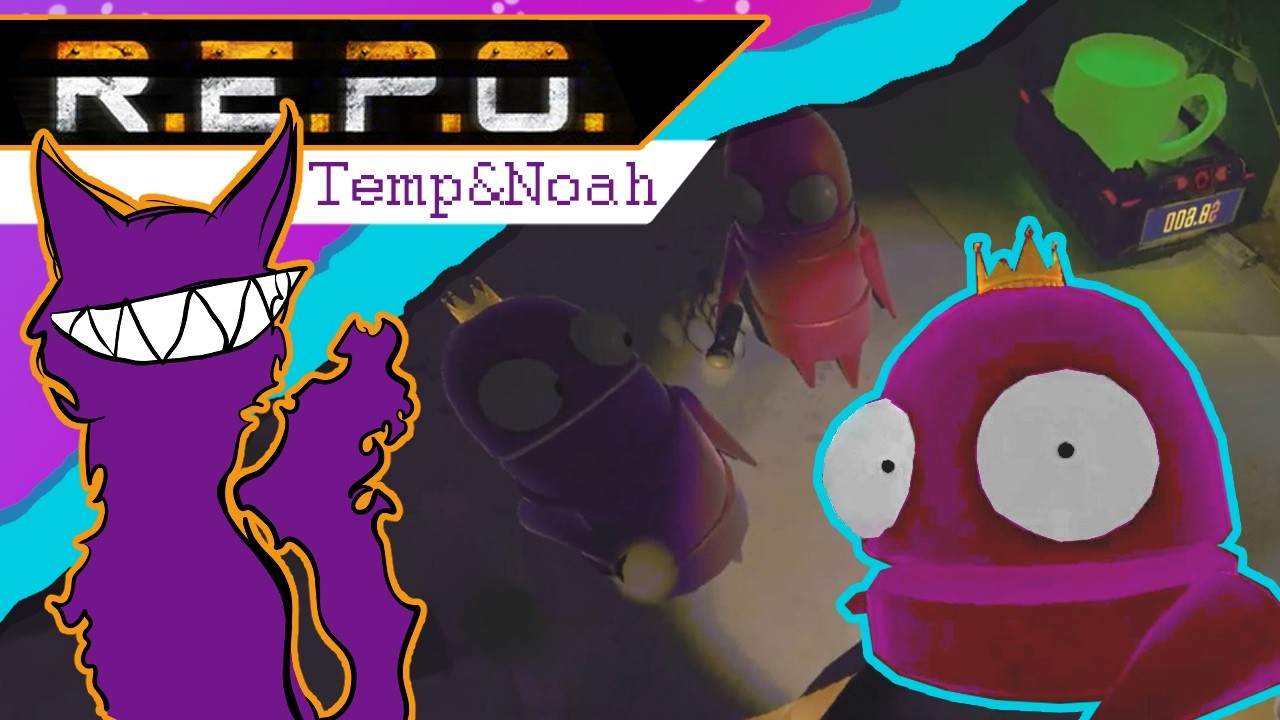 R.E.P.O. How far can we get?!?! lol (not far apparently) Noah and Temp Stream!!!