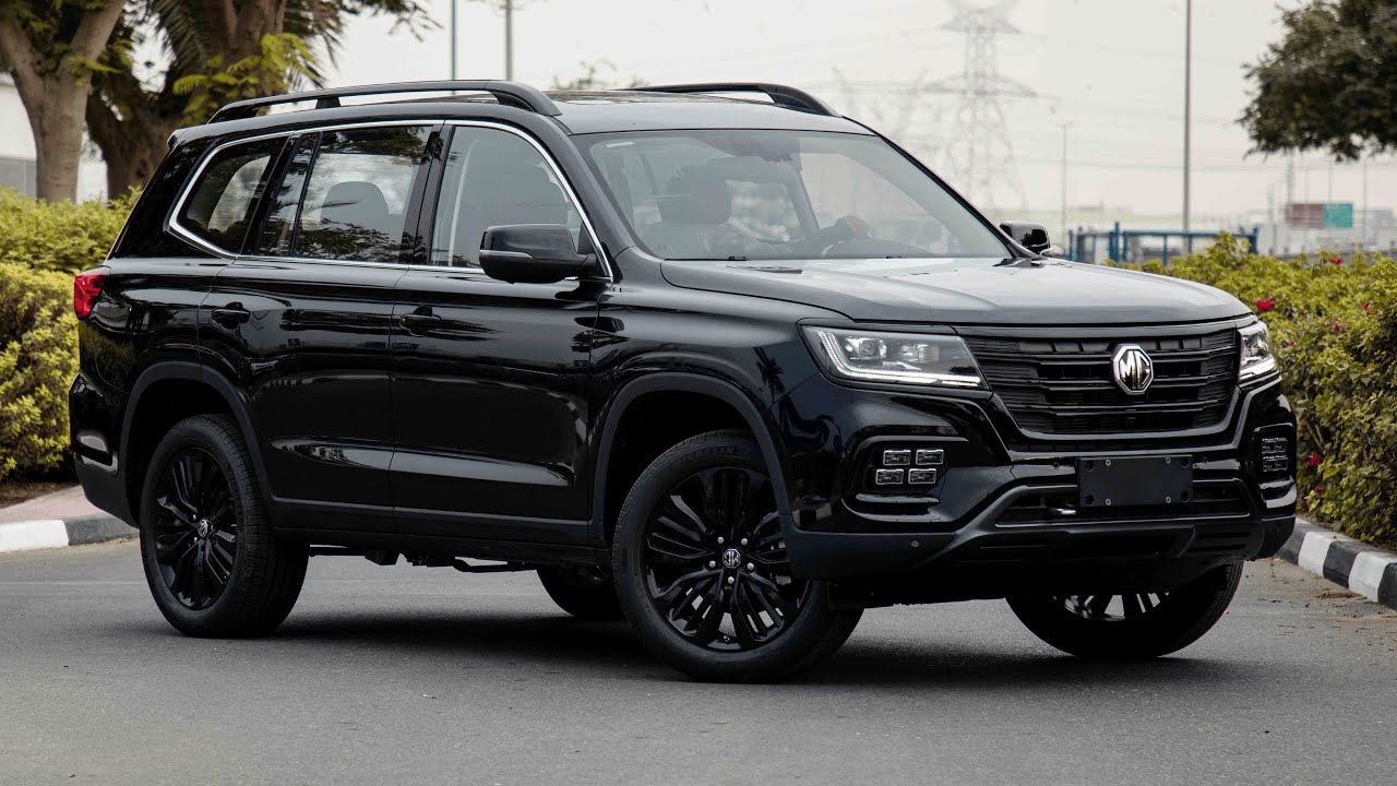 2024 MG RX8 Black Edition – 7-Seater SUV | Full Visual Review