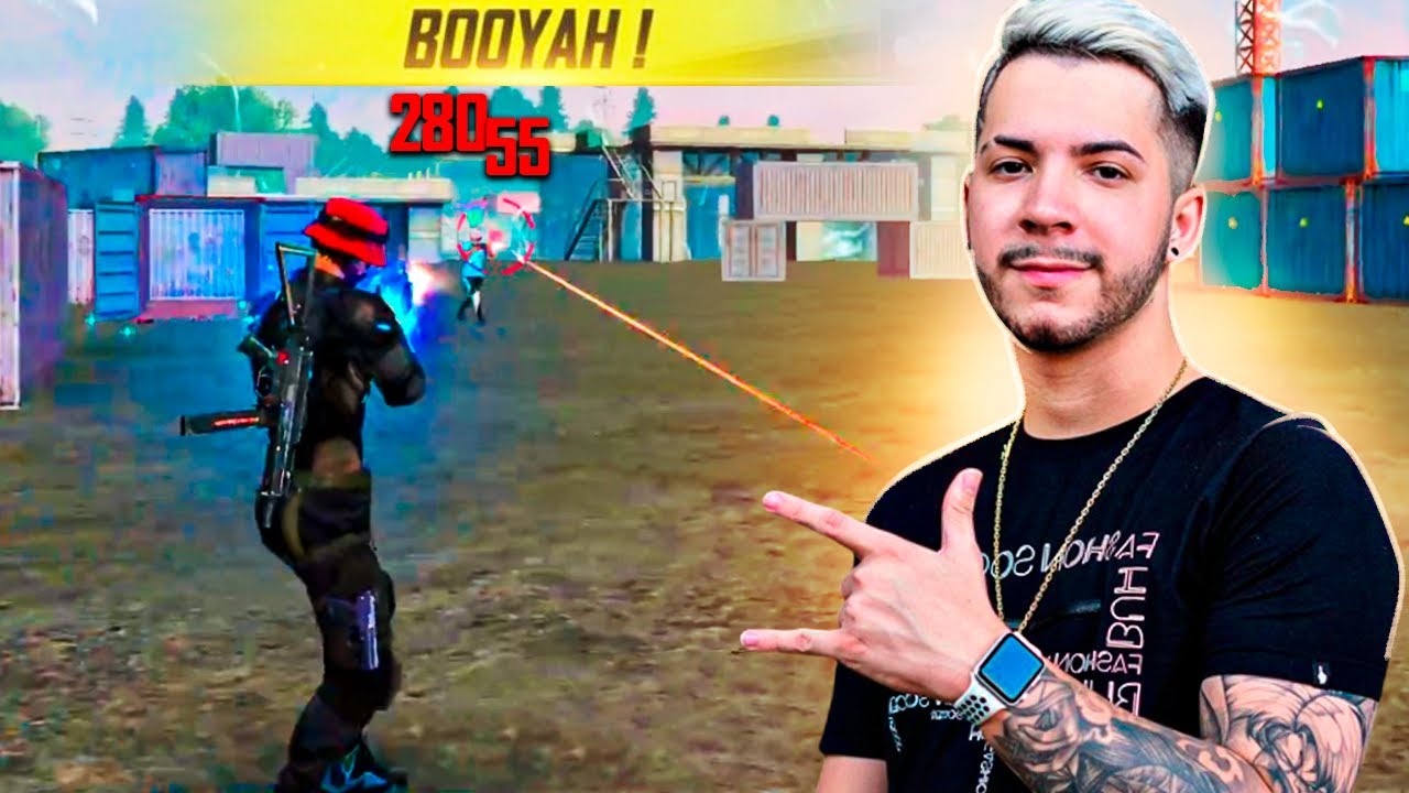 BOTEI A SENSE PRA JOGO! FREE FIRE