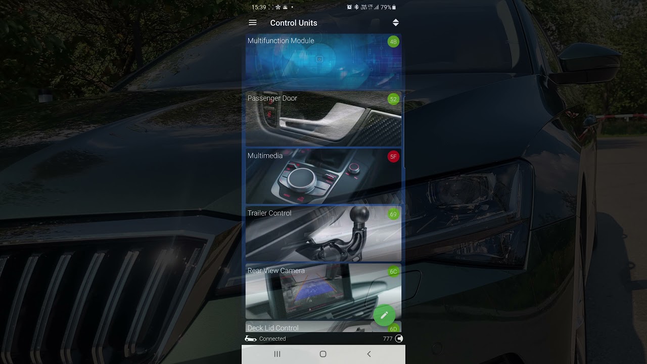OBD ELEVEN GREEN MENU/ MIB2