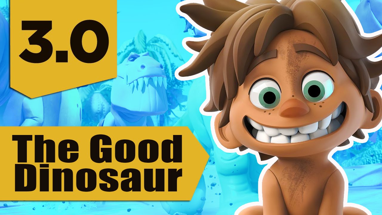 Disney Infinity 3.0: Spot, Arlo, Butch, Ramsey and Nash (The Good Dinosaur Gameplay and Skills)