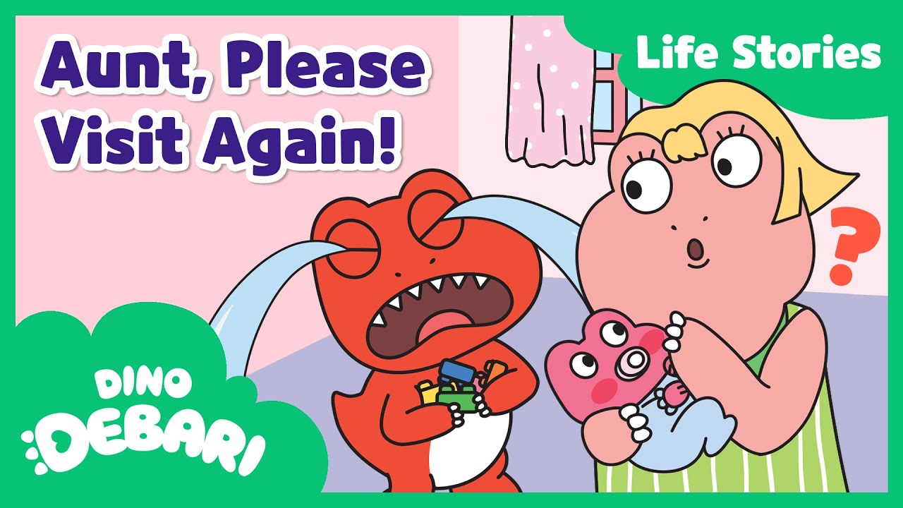 [ENG] 🦖ep. 08 | Aunt, Please Visit Again! | Dino Debari Life Stories  | DebariTV
