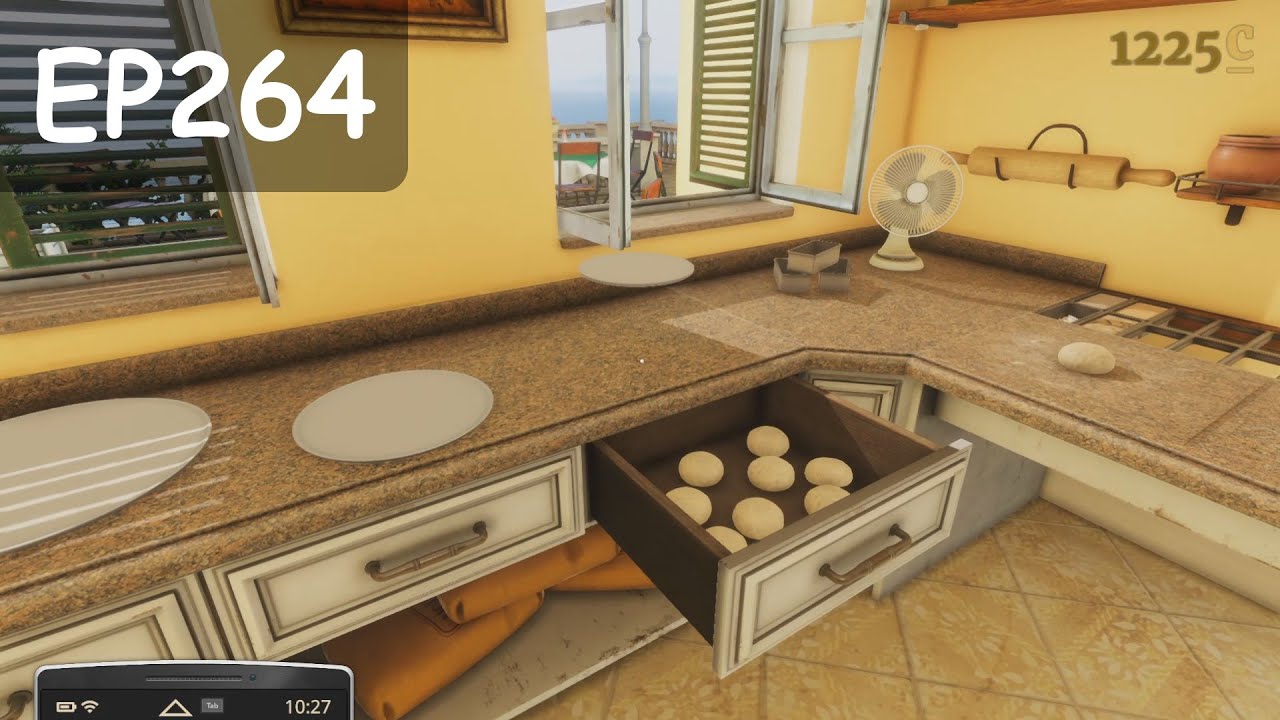Cooking Simulator EP264: [Pizza DLC][Custom Menu] Day 2 - Accumulating Recipes, Accumulating Exp